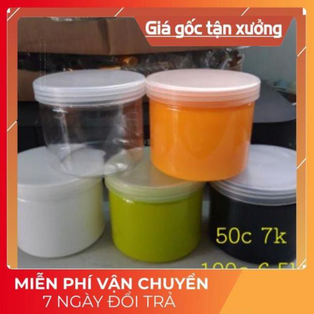 [Mã LIFEXANH24 giảm 10% đơn 99K] Hủ nhựa đựng kem body 500g chiết mỹ phẩm