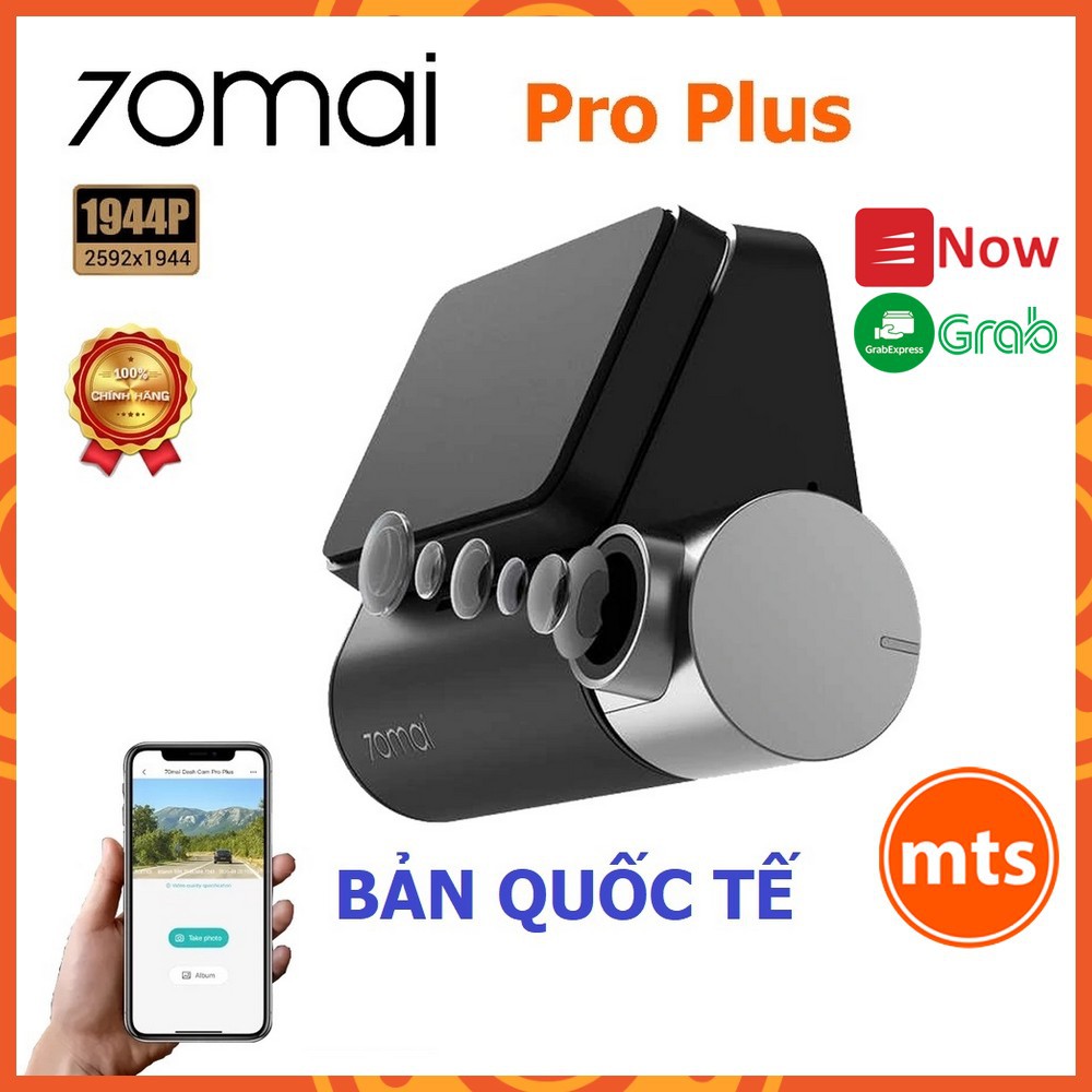 Camera hành trình ô tô 70MAI Pro Plus A500 Bản Quốc tế tiếng Anh chuẩn 2K  - Minh Tín Shop