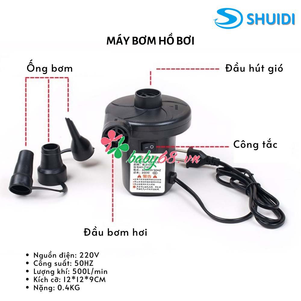 Bơm điện đa năng SHUIDI 8218