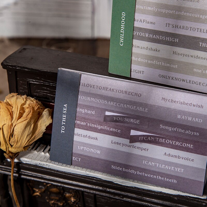 Bộ 20 miếng dán trang trí phong cách vintage