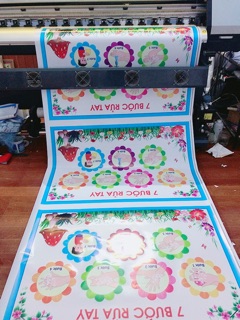 Decal mầm non-GÓC DÂN GIAN DG-004 khổ lớn