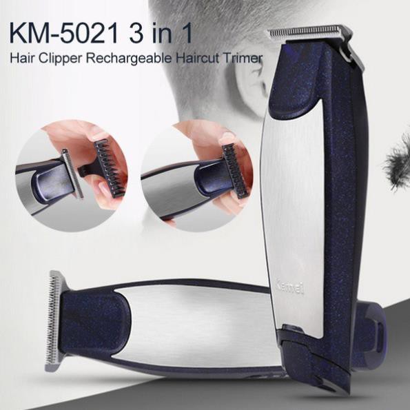 Tông đơ cắt tóc cạo viền kemei KM5021 chuẩn đẹp, chất lượng 2020 