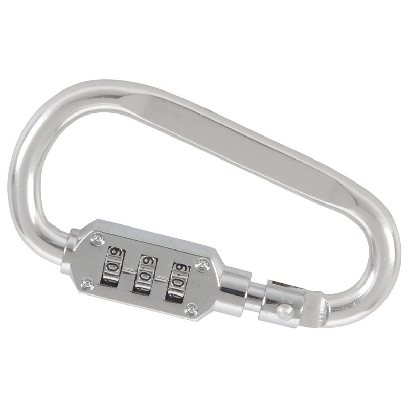 Ổ Khóa Số 3 Chữ Số Màu Bạc