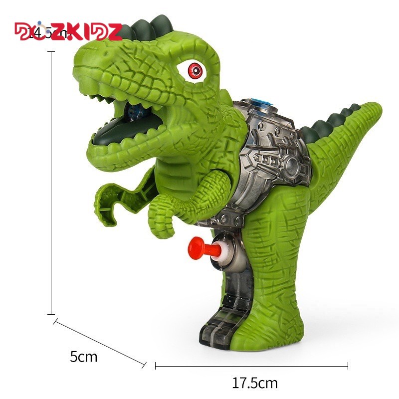 Súng nước hình khủng long, đồ chơi cho bé trai từ 1 tuổi trở lên - DOZKIDZ