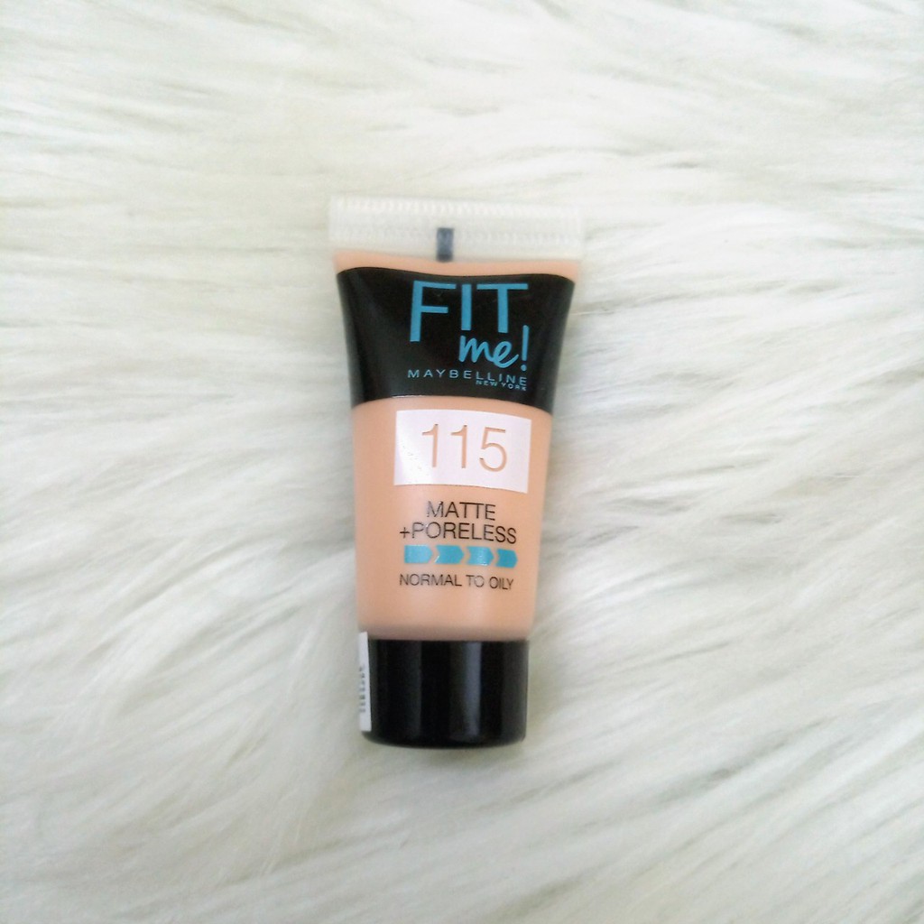 [Mini size 5ml] Kem Nền Fit Me Mịn Lì Nhẹ Kiềm Dầu Fit Me Maybelline New York Matte Foundation