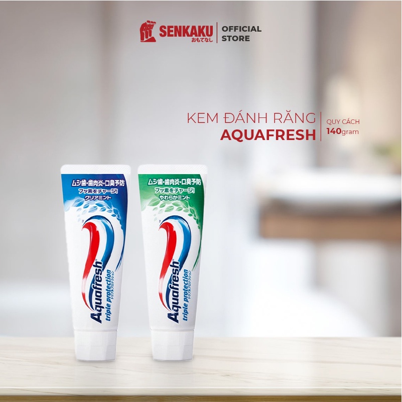 Kem đánh răng Aquafresh 140g Nhật Bản