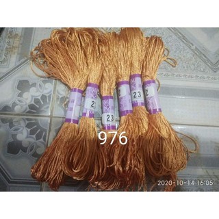Chỉ lụa thêu (chỉ tơ bóng)