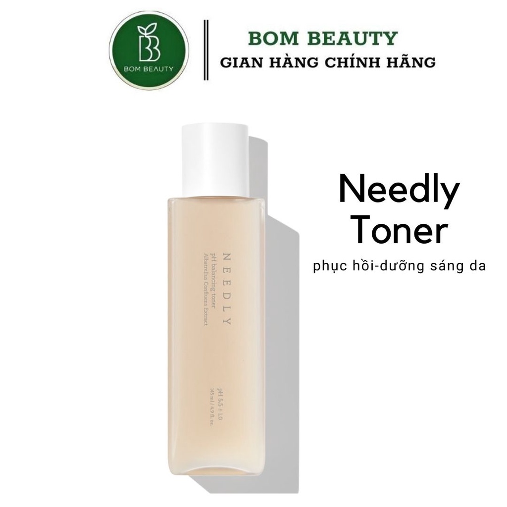 Nước hoa hồng phục hồi làm sáng da Needly PH Balancing Toner 145ml