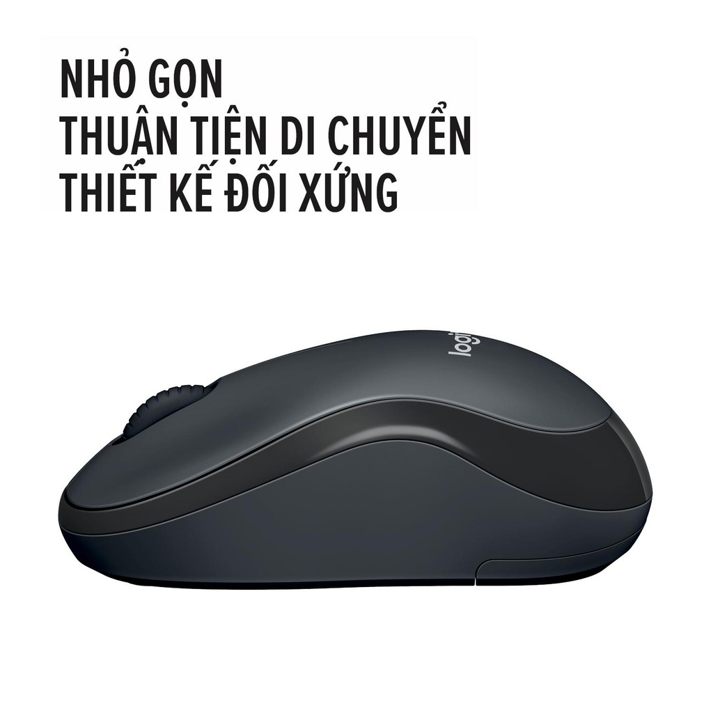 Chuột Không Dây Logitech Không Tiếng Động- Độ Nhạy Cao- Chuột máy tính không dây kèm pin