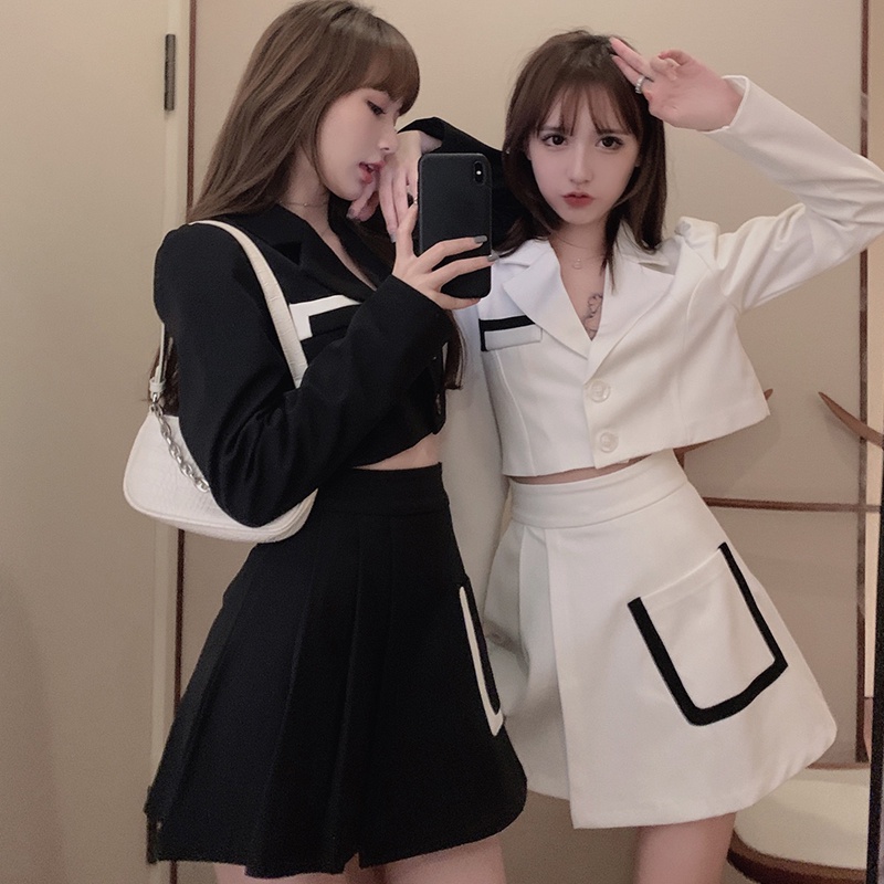 Set bộ vest sơ mi tay dài Emilyshop