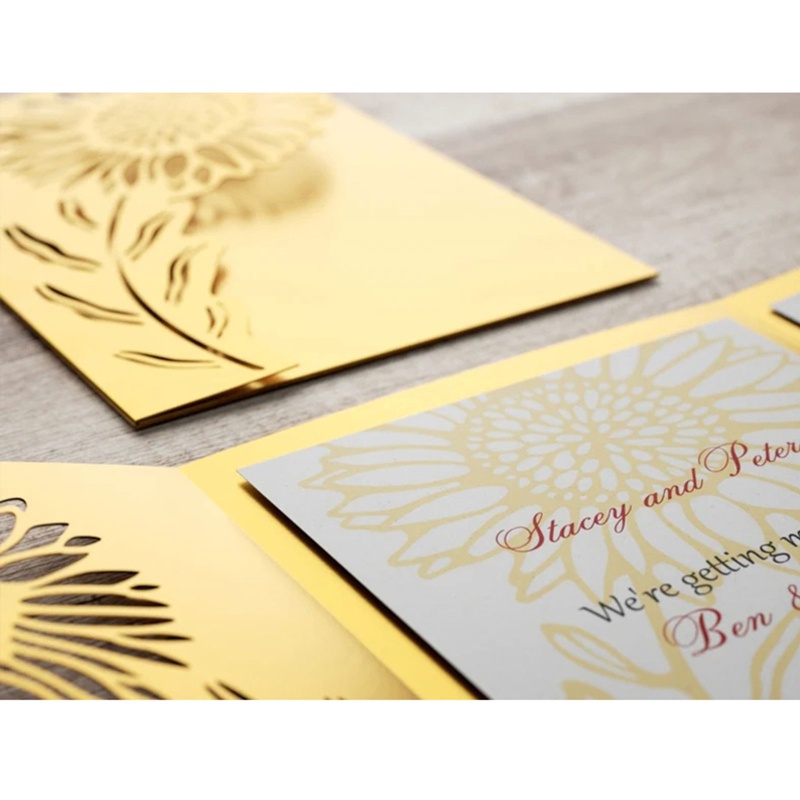 Khuôn Cắt Giấy Kim Loại Hình Hoa Hướng Dương Xinh Xắn