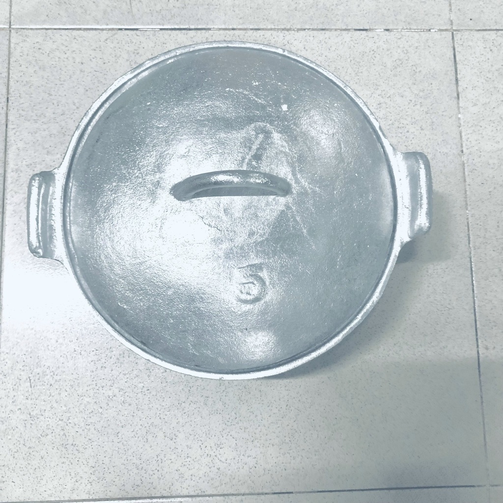 Nồi kho bằng gang số 5 - Đường kính miệng 24.5cm