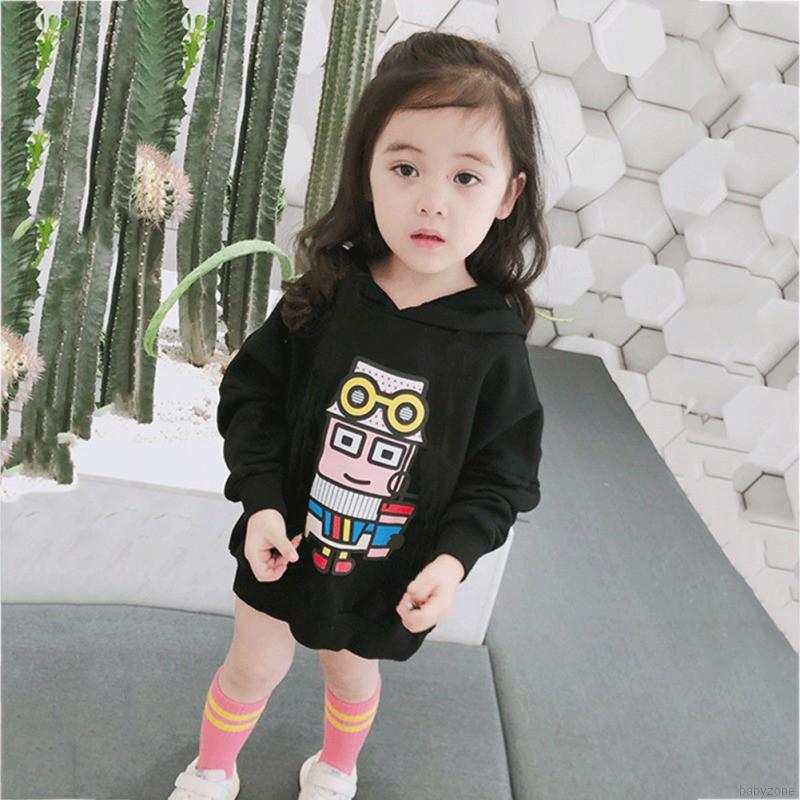 Áo Sweater Hoạ Tiết Hoạt Hình Cho Bé Gái