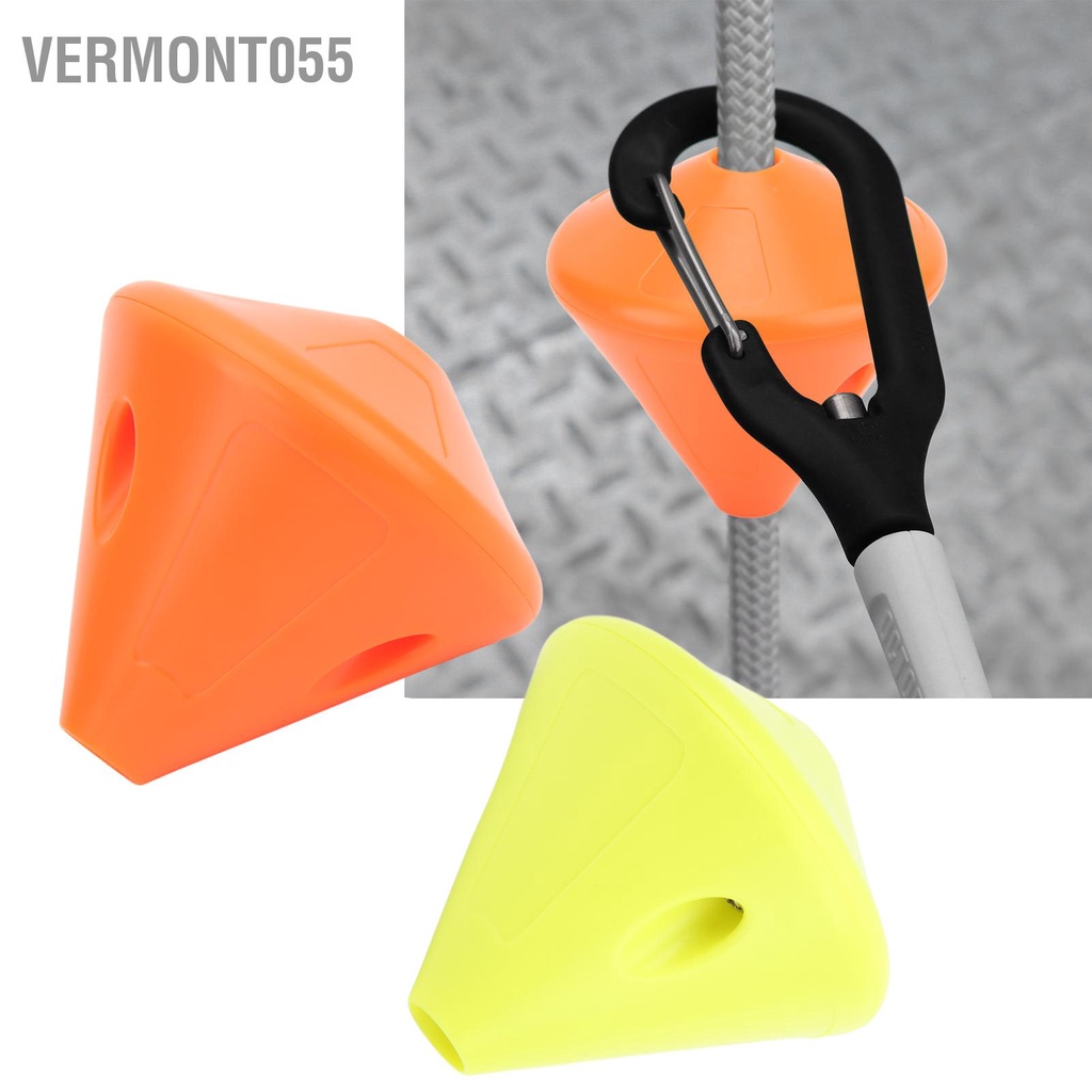 Có thể bán buôn Dụng cụ cố định dây buộc Freediving Chất liệu ABS nhỏ gọn chống ăn mòn đáng tin cậy Dây an toàn tự do để lặn Vermont055 Hàng giao ngay