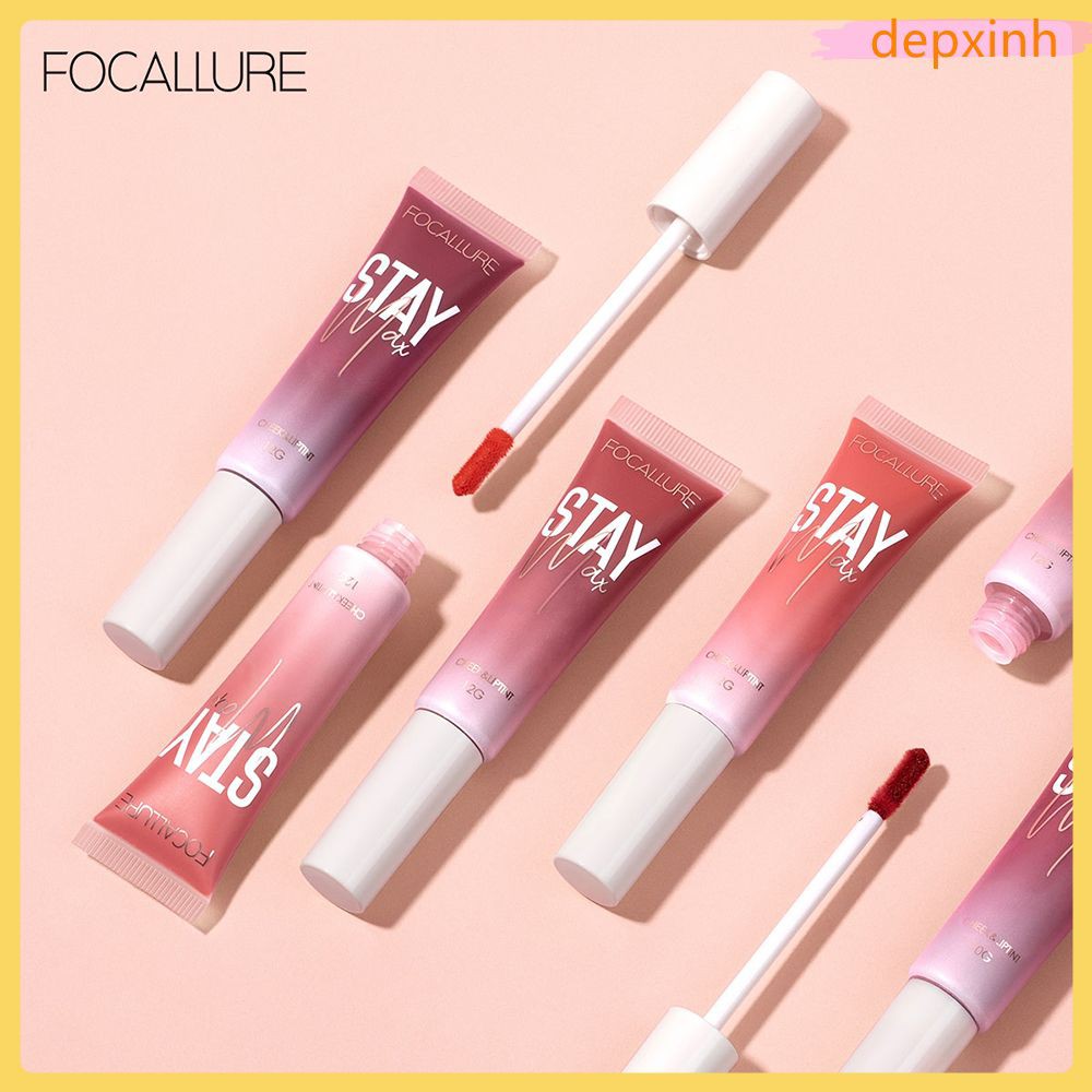 【Ready Stock】 Focallure STAYMAX Long Lasting MOISTURIZING Non-stick Lip &amp; Cheek Tint Lip Care