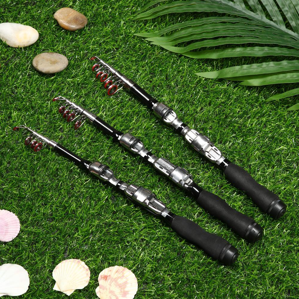 WONDER Cần Câu Cá Bằng Carbon Cứng Dài 1.0-2.1M Có Thể Điều Chỉnh Tiện Lợi