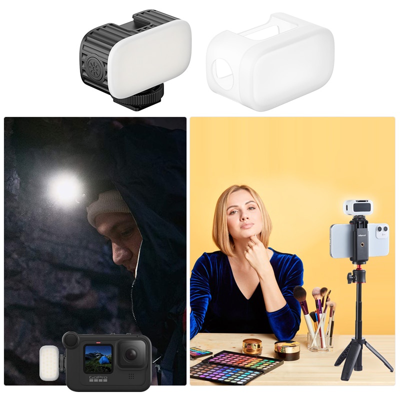 Ulanzi Đèn Led Vl30 5500k Mini Hỗ Trợ Quay Phim Gopro 9 8 Iphone 12 Pro Max 11 X Xs Max