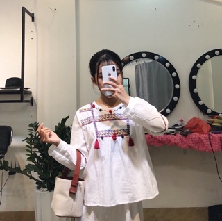 Áo thổ cẩm zara