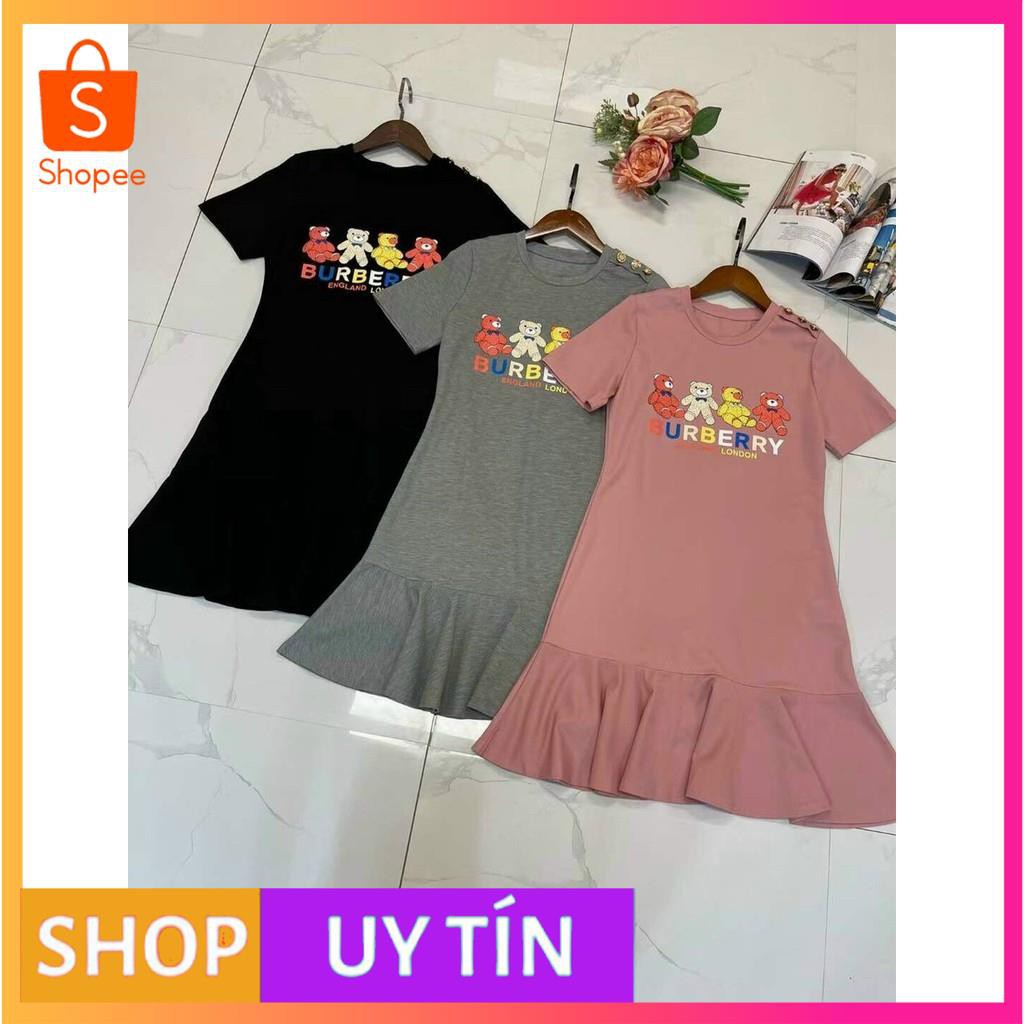 HÀNG NHẬP CAO CẤP -ĐẦM SUÔNG THUN GẤU ĐUÔI CÁ SIÊU CUTE -[MẪU ĐẸP CHẤT LƯỢNG]