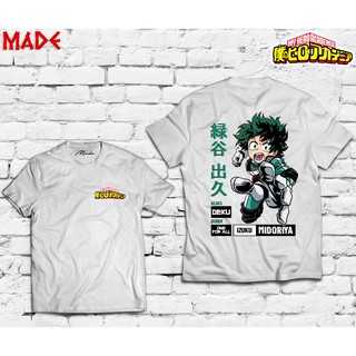 HOT🔥 Áo Phông My Hero Academia - Izuku Midoriya Deku Anime mẫu mới cực chât