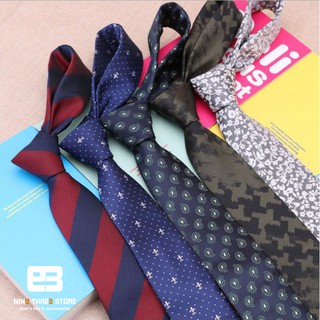 Cà vạt công sở nam Hà Nội, cavat phong cách hàn quốc bản 6cm trẻ trung, cravat bản nhỏ cho transguy, tomboy