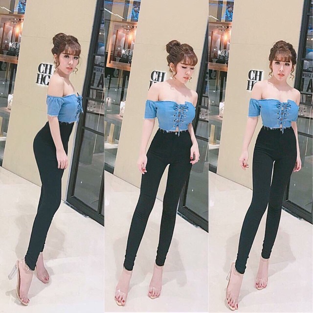 Quần lưng cao tregging | BigBuy360 - bigbuy360.vn