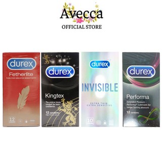 [che tên sp] Bao Cao Su Durex Hộp 10 & 12 Cái