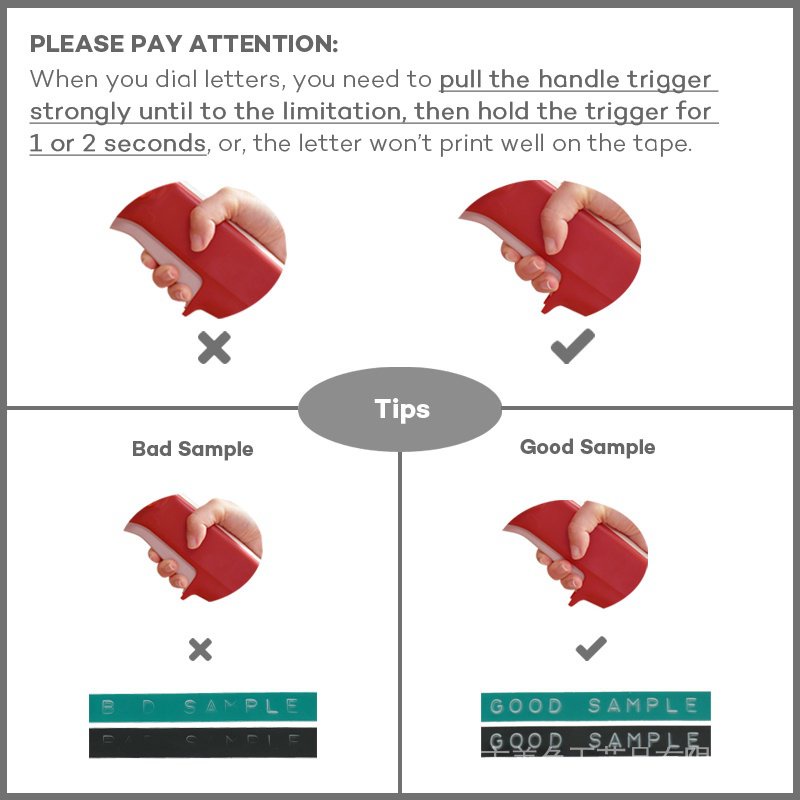 Cuộn Băng Dập Nổi 3D Cidy 1610 Thay Thế Cho Máy In 6 / 9mm Dymo Sắp Xpress 1610
