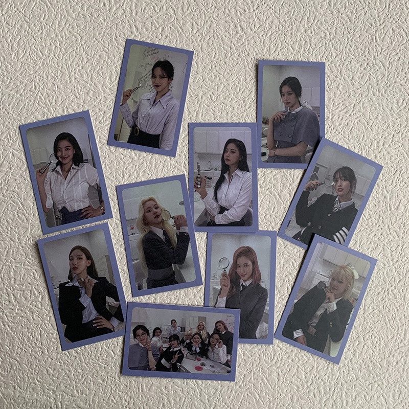 Set 10 thẻ ảnh Kpop TWICE album Formula of Love: O+T=3