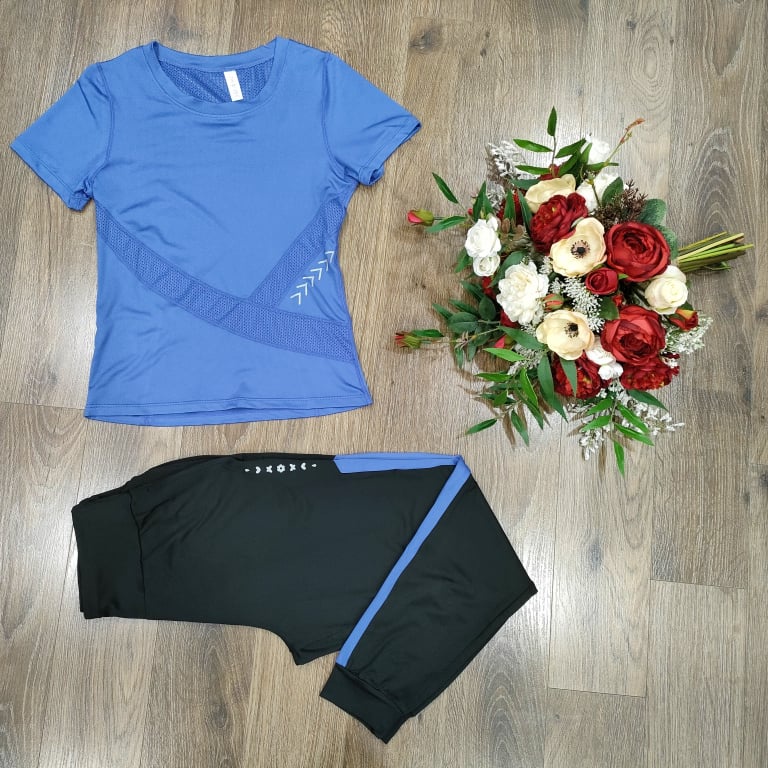Quần áo tập gym yoga nữ, đồ tập thể thao chất thun lạnh 4 chiều mát mịn, thoáng khí