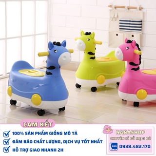 [Sỉ/Lẻ] Bô trẻ em hình thú có bánh xe 2 trong 1 9BABY