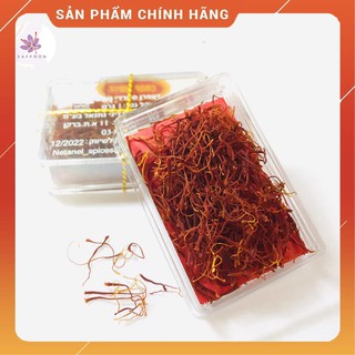 [CHÍNH HÃNG] Hộp 1 gr Saffron Negin Netanel Nhụy hoa nghệ tây Tây Ban Nha - Mua càng nhiều giá càng rẻ