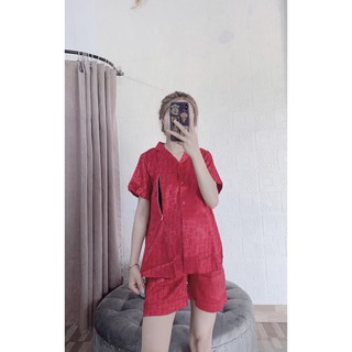 Bộ lụa 2 chức năng bầu- sau sinh