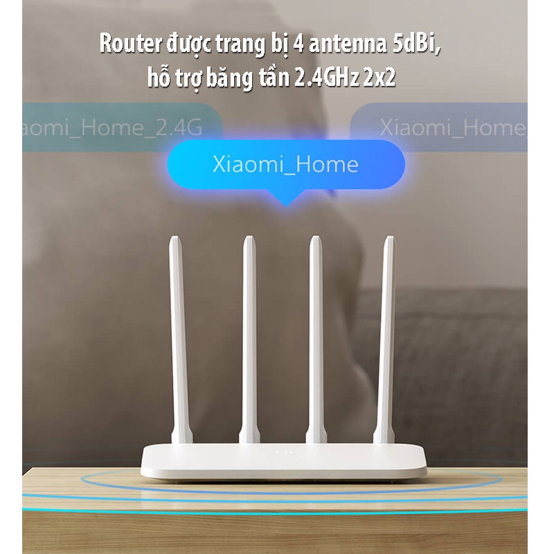 Mua ♘ Bộ Phát Wifi Router 4C Xiaomi Chính Hãng 4 Râu Modem 4C, Cục Wifi ...