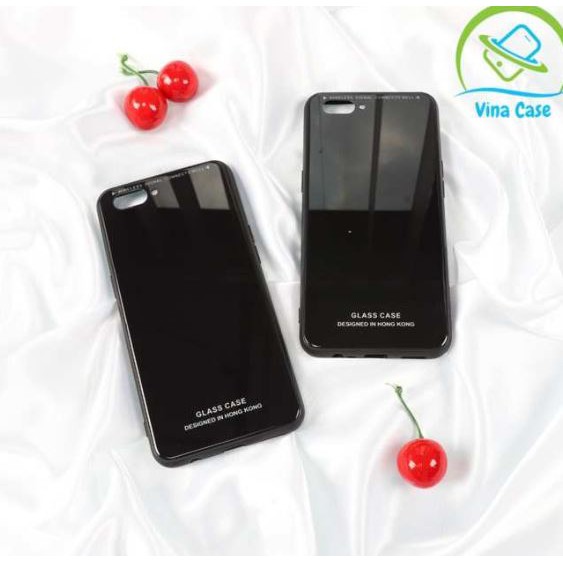 Ốp lưng gương kính OPPO A3S cao cấp + Tặng kính cường lực dán màn