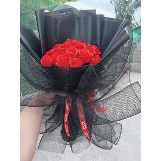 BÓ HOA HỒNG SÁP 20 bông