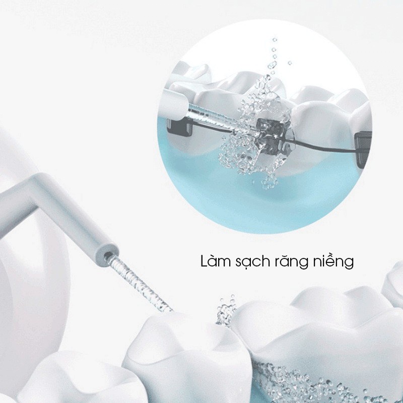 Máy Tăm Nước Cầm Tay - Thiết kế thon gọn dễ cầm, sang trọng và tiện lợi T1 [BẢO HÀNH 3 THÁNG]