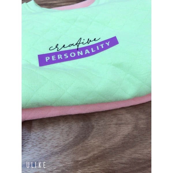 Áo nỉ trần trám bé gái