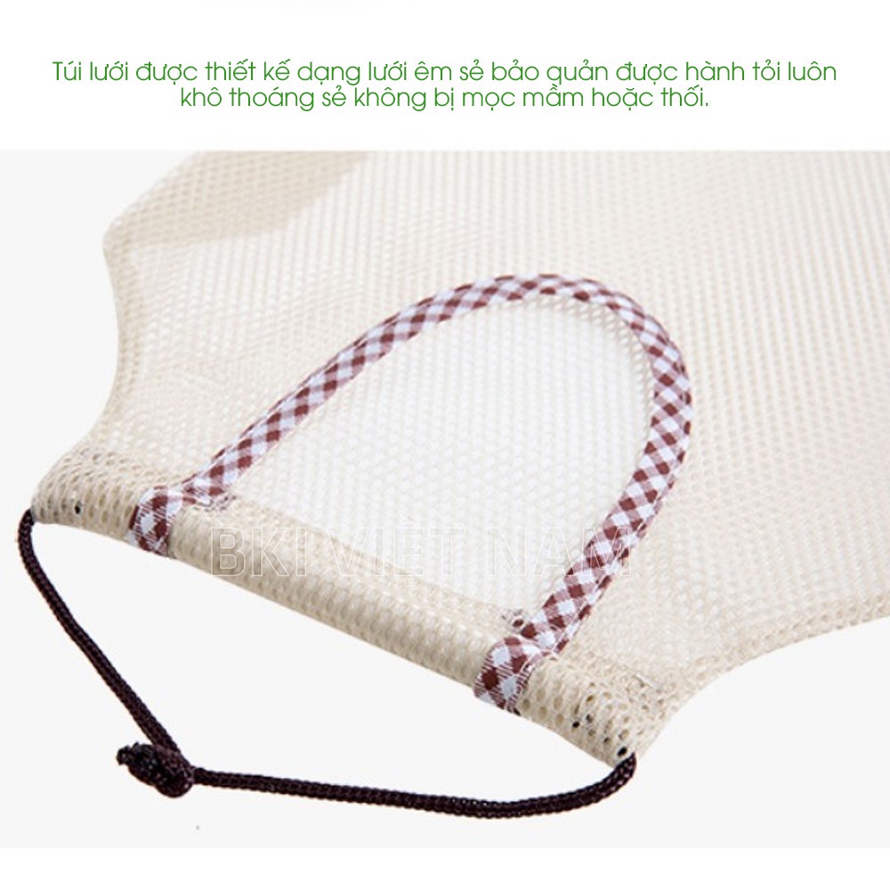 Túi Lưới Đa Năng, Đựng Hành Tỏi, Hoa Quả Cho Nhà Bếp, Túi Đựng Vật Dụng Cá Nhân