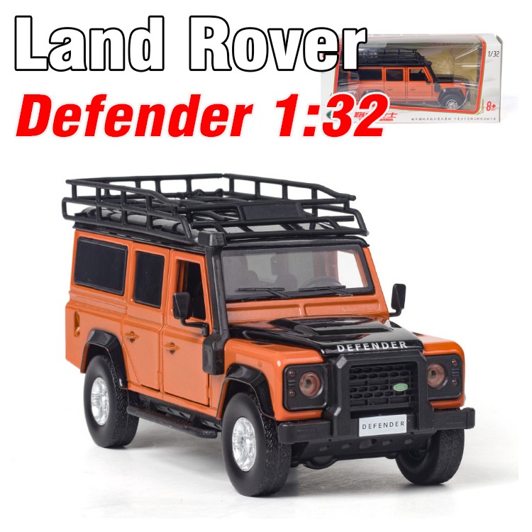 Mô hình xe ô tô Land Rover Defender 1:32 xe bằng kim loại