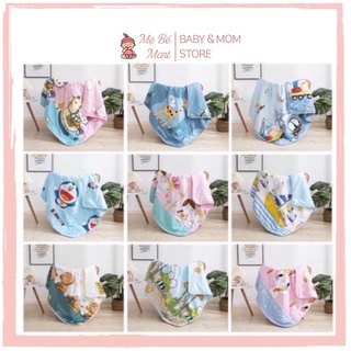 Chăn Đũi Cotton Hè Thu Nhiều Mẫu Cho Bé Trai/ Bé Gái