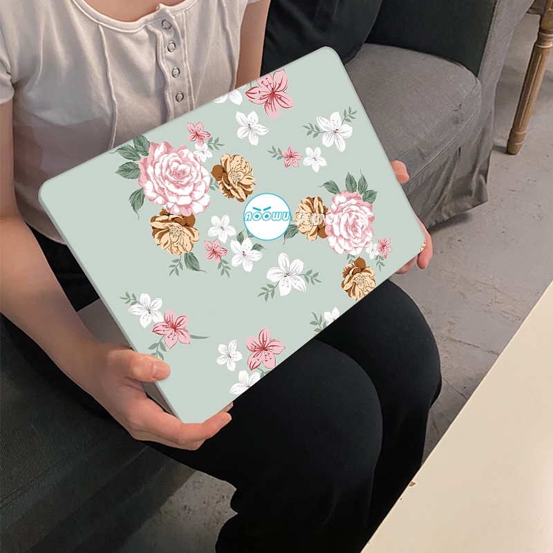 Vỏ máy tính xách tay in hoa dành cho MacBook Air mới 13 inch A2337 A2179 A1932 Touch ID 2021 Pro 14 16 inch với chip M1 Pro / M1 Max A2442 A2485 Pro 15 Touch Bar A1707 A1990