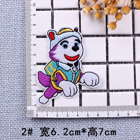 Miếng dán trang trí quần áo in hình hoạt hình