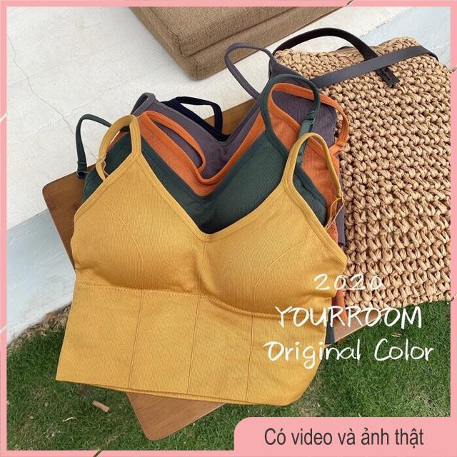 Áo Bra Gym/yoga Croptop Khoét Lưng Tạo Eo Phiên Bản Mới Hot 657 BR51