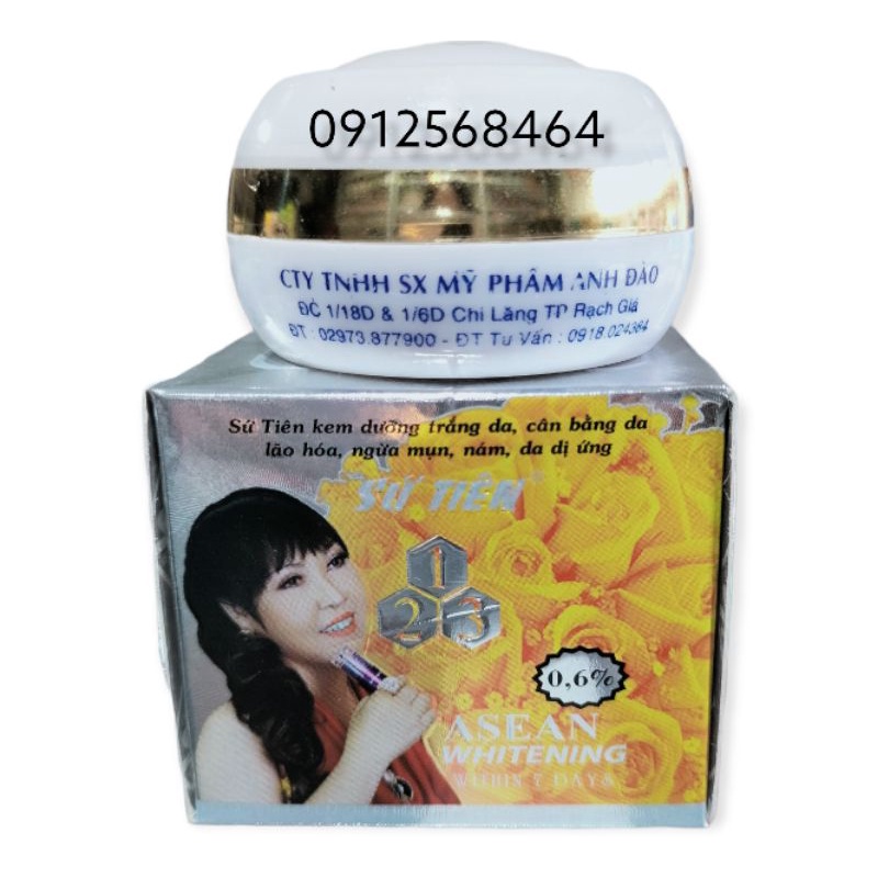 Kem Sứ Tiên Màu Trắng 8g