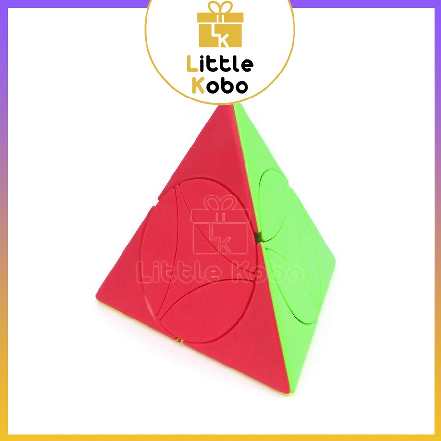 Rubik Biến Thể QiYi Ancient Coin Pyraminx Stickerless Rubic Tam Giác Đồ Chơi Trí Tuệ