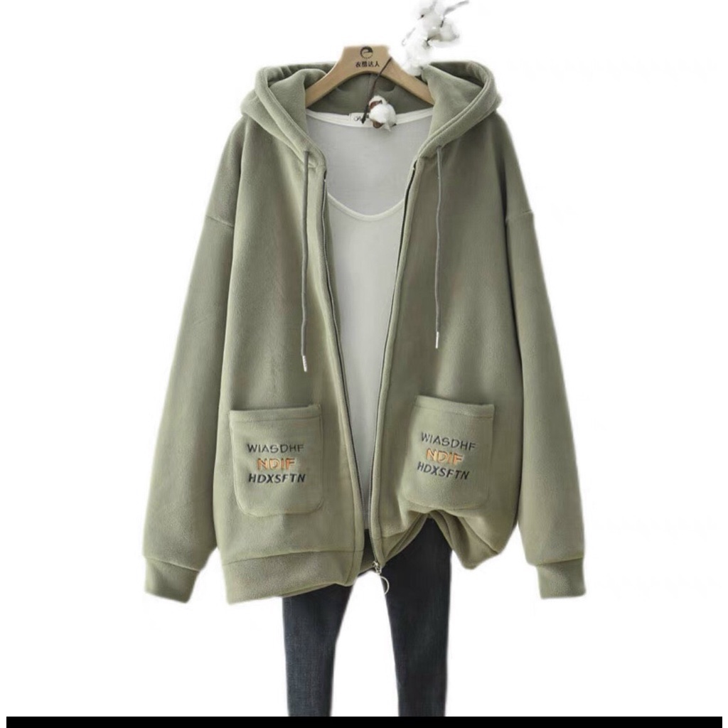 Áo khoác nỉ ngoại form to y hình FORM RỘNG CỰC XINH DÀNH CHO CÁC CHỊ EM KME FASHION