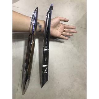 Cặp mạ / xi Crôm nẹp sườn xe Airblade 2010