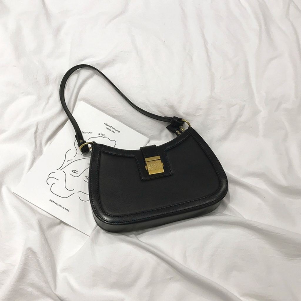 (Hàng loại 1) Túi kẹp nách nữ khóa vuông KR 332- Da PU cao cấp, Size 21, 4 màu lựa chọn- KARA 332 | BigBuy360 - bigbuy360.vn