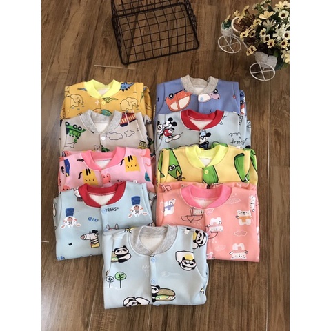 Body nỉ bông cho bé trai và bé gái từ sơ sinh đến 10kg